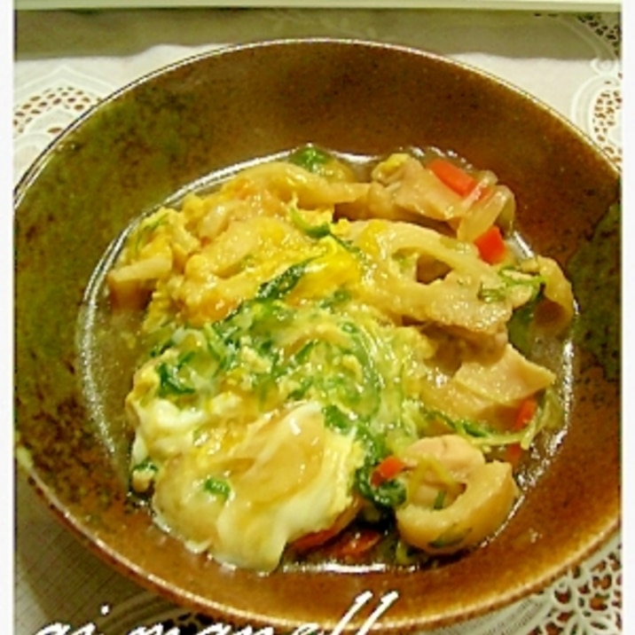 残った野菜の卵とじ レシピ 作り方 By Mane11 楽天レシピ